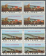 China - Volksrepublik: 1969, Nanking Bridge (W14) In Strips/blocks Of Four MNH. Michel Cat.value 720 - Lettres & Documents