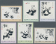Delcampe - China - Volksrepublik: 1972/1973, Five Sets MNH: Channel (N49-N52), Panda (N57-N62), Women's Day (N6 - Lettres & Documents