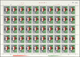 China - Volksrepublik: 1980, Anti-Smoking Campaign, 50 Complete Sets Of 2 In Full Sheets, All MNH, F - Cartas & Documentos