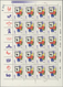 Delcampe - China - Volksrepublik: 1981, J63 Chinese Stamp Show In Japan, 40 Sets Of 2 On 4 Miniature Sheets (nu - Lettres & Documents