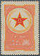 China - Volksrepublik - Militärpostmarken: 1953, Military Post Stamp, $800 Orange-yellow, Vermilion - Military Service Stamp