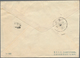 China - Volksrepublik - Ganzsachen: 1956, Envelope 8 F. Green (2), Imprint 1-1956 Uprated 8 F. Vermi - Postcards