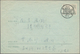 China - Volksrepublik - Ganzsachen: 1957, Envelope 8 F. Grey (2), Imprint 3-1957 Canc. ""Kiangsu Soo - Postcards