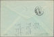 China - Volksrepublik - Ganzsachen: 1957, Envelope 8 F. Grey (2), Imprint 3-1957 Canc. ""Kiangsu Soo - Postcards