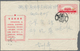 China - Volksrepublik - Ganzsachen: 1967, Cultural Revolution Envelope 8 F. (28-1967) Canc. "Kiangsu - Postcards