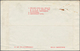 China - Volksrepublik - Ganzsachen: 1967, Cultural Revolution Envelope 8 F. (30-1967) Canc. "Kiangsu - Postcards