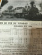 HORAIRE 1969 CHEMIN DE FER VIVARAIS Document Original 21 X 27 Cm - Europe