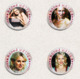 105 X NAOMI WATTS Movie Film Fan ART BADGE BUTTON PIN SET 1-3  (1inch/25mm Diameter) - Cinéma