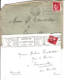 FRANCE -  1935-1936 - Lot De 2 Lettres Avec Flamme "Exposition Internationale Paris 1937" - 1932-39 Peace