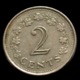 Malta 2 Cents (Penthesilea, Queen Of The Amazons) Coin. Random Age Km9 - Malta