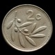 Malta 2 Cents 1986. Fishing Boat Coin. Km79 - Malta