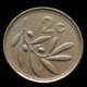 Malta 2 Cents. National Emblem Coin. Random Age Km94 - Malta