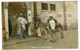 Gibraltar Street VENDORS With Donkey Color Litho By Ferray And Romero C. 1908 Photobarytkarte - Gibilterra