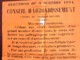 Châteaurenard . Elections Cantonales Du 4 Octobre 1874 . Candidature De Mercurin , Notaire De Graveson . Timbre Fiscal . - Afiches