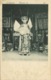 Indochina, TONKIN HANOI, Native Chinese Actress, Fan (1900) Postcard - Viêt-Nam