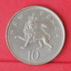 GREAT BRITAIN 10 PENCES 1976 -    KM# 912 - (Nº31012) - 10 Pence & 10 New Pence