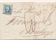 Nederland - 1864 - 5 Cent Willem III, 1e Emissie Op Complete Vouwbrief Van Nijkerk Naar Arnhem - Brieven En Documenten