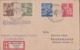 Deutsches Reich 1943 R- Brief Mi 850/53 München, - Covers & Documents