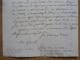 Delcampe - BLOCUS à BLAYE (1814) Par Alexandre MERLE (1780-1845) Maire SAINT AMOUR. Autographe - Autres & Non Classés
