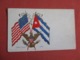 Patriotic Flags Embossed  United States & Cuba         Ref 3624 - Patriotic