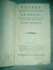 Voyage Du Jeune Anacharsis En Grèce Dans Le Milieu Du Quatrième Siècle Avant L'ère Vulgaire Tome Premier/9  1790 - 1701-1800