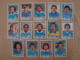 LOT DE 14 IMAGES FOOTBALL ARGENTINA 78 WORLD CUP FRANCE - Edition Française