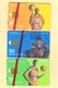 SERIE OF 3 CHIPCARDS PORTUGAL "CAMPEÃO NACIONAL DE BASQUETEBOL 2000/2001" EX: 3.000 - MINT/SEALED - Portugal