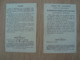 LOT DE 2 CHROMOS  PERDRIX ET LA ROUSSEROLLE - Other & Unclassified