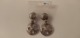 BOUCLES D'OREILLES ANCIENNES EN METAL - Boucles D'oreilles