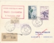 France - 1957 - 2 Stamps On R-cover First Flight From Paris To Djakarta / Indonesia - 1927-1959 Brieven & Documenten