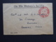 GREAT BRITAIN [UK]  POSTAL COVER WITH ENCLOSURE POSTMARK OHMS HARROGATE 1950 - Poststempel