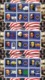 Turkmenistan 2000 _ The Presidents Of America 1789 - 1969 _ 6 X Sheet - MNH ** - George Washington