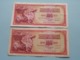 2 X 100 DINARA ( BG 8682864 & CB 4711849 ) 1978 ( Voir Photo Pour Détail Svp / For Grade, Please See Photo ) ! - Yugoslavia