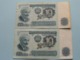 2 X 10 Leva / 1974 ( Voir Photo Pour Détail Svp / For Grade, Please See Photo ) ! - Bulgarien