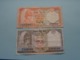 20 & 10 Rupees  ( Voir Photo Pour Détail Svp / For Grade, Please See Photo ) ! - Nepal
