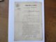 DOURLERS LE 8 AVRIL 1858 PROCES-VERBAL DE BORNAGE FRANCOIS LEBRUN ARPENTEUR GEOMETRE REQUISITION M.MASSOT PHARMACIEN A B - Documents Historiques