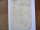 DOURLERS LE 23 AVRI 1858 PROCES-VERBAL DE BORNAGE FRANCOIS LEBRUN ARPENTEUR GEOMETRE REQUISITION M.MASSOT PHARMACIEN A B - Documents Historiques