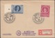 Germany - Reg. Cover, Einschreiben MiF Brief MiNr. 846, 887 Führers Geburtstag. BRAUNAU 20.4.1944 - Lüneburg. - Storia Postale