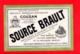 Buvard Publicitaire Eaux Minérales De COUZAN (42) - SOURCE BRAULT - Autres & Non Classés
