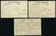 Francia LOTE (3 Tarjetas Postales) Año 1915 - Other & Unclassified