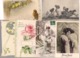 Delcampe - BEAU LOT DE 1000 CPA FANTAISIES DIVERSES : PAQUES ENFANTS COUPLE FEMME GAUFFREES FLEURS BONNE ANNEE.... - 500 CP Min.