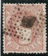 1870-ED. 108  GOB. PROVISIONAL. EFIGIE ALEGÓRICA DE ESPAÑA- 100 MILESIMAS CASTAÑO ROJIZO-USADO ROMBO DE PUNTOS - Used Stamps