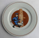 ASSIETTE A DESSERT EN PORCELAINE TINTIN - TABLE & COULEURS 19,5 Cm 1993 - HERGE L'OREILLE CASSEE (1) - Art De La Table