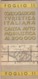 9530-CARTA AUTOMOBILISTICA D'ITALIA AL 200.000-FOGLIO 11-BOLOGNA-FIRENZE - Carte Stradali