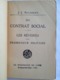 Du Contrat Social Suivi Des Rêveries D'un Promeneur Solitaire De Jean-Jacques Rousseau. 1935 - 1901-1940