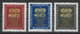 SBK 207-09, Mi 240-42  ** MNH - Unused Stamps