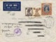 33949. Carta Aerea  CALCUTTA (India Inglesa) 1944. CENSURA, Passed DHP/7. Reexpedité - 1936-47 King George VI