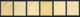 1944 CATTARO - KOTOR N.1-6 NUOVI** INTEGRI CON RARA VARIETA' CERT. BIONDI - MNH +OVERPRINT VARIETY BIONDI EXPERTISE - German Occ.: Cattaro