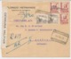 Censored Registered Cover Spain - Netherlands 1937 - Civil War - Briefe U. Dokumente