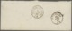 Briefje Met Zegel N° 14 A Van La Louviere 26 Sept 65 Naar Etterbeek  +postbus "T" - 1863-1864 Médaillons (13/16)